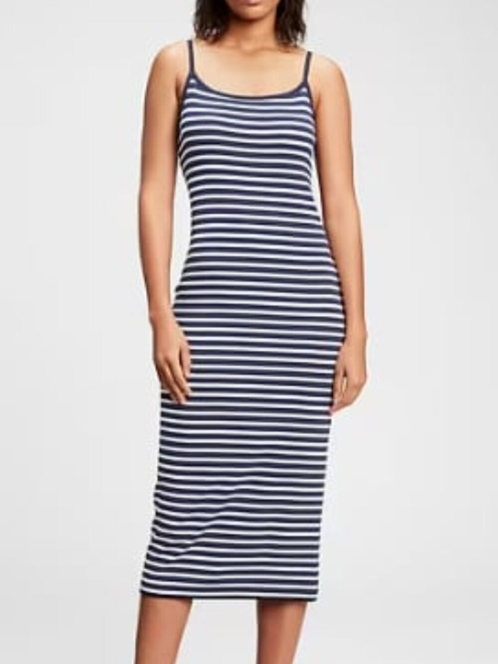 โญ๏ธ 5 for 20$! โญ๏ธ Forever 21 Striped Navy and White Tank Dress